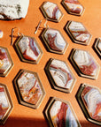Lace Agate Shields