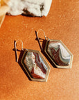 Lace Agate Shields