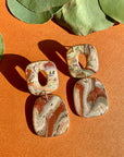 Lace Agate Squares