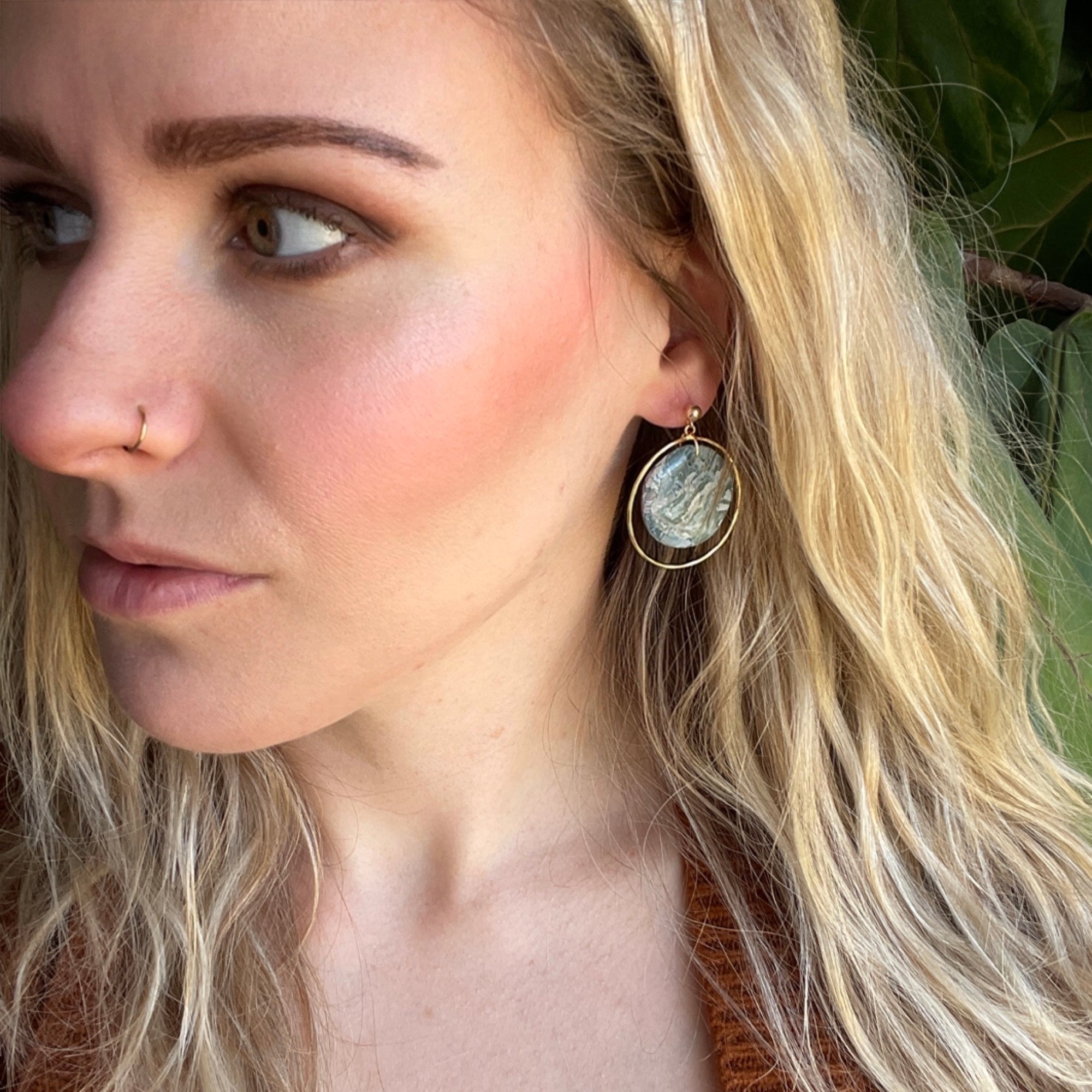 Cool Agate Organic Circles