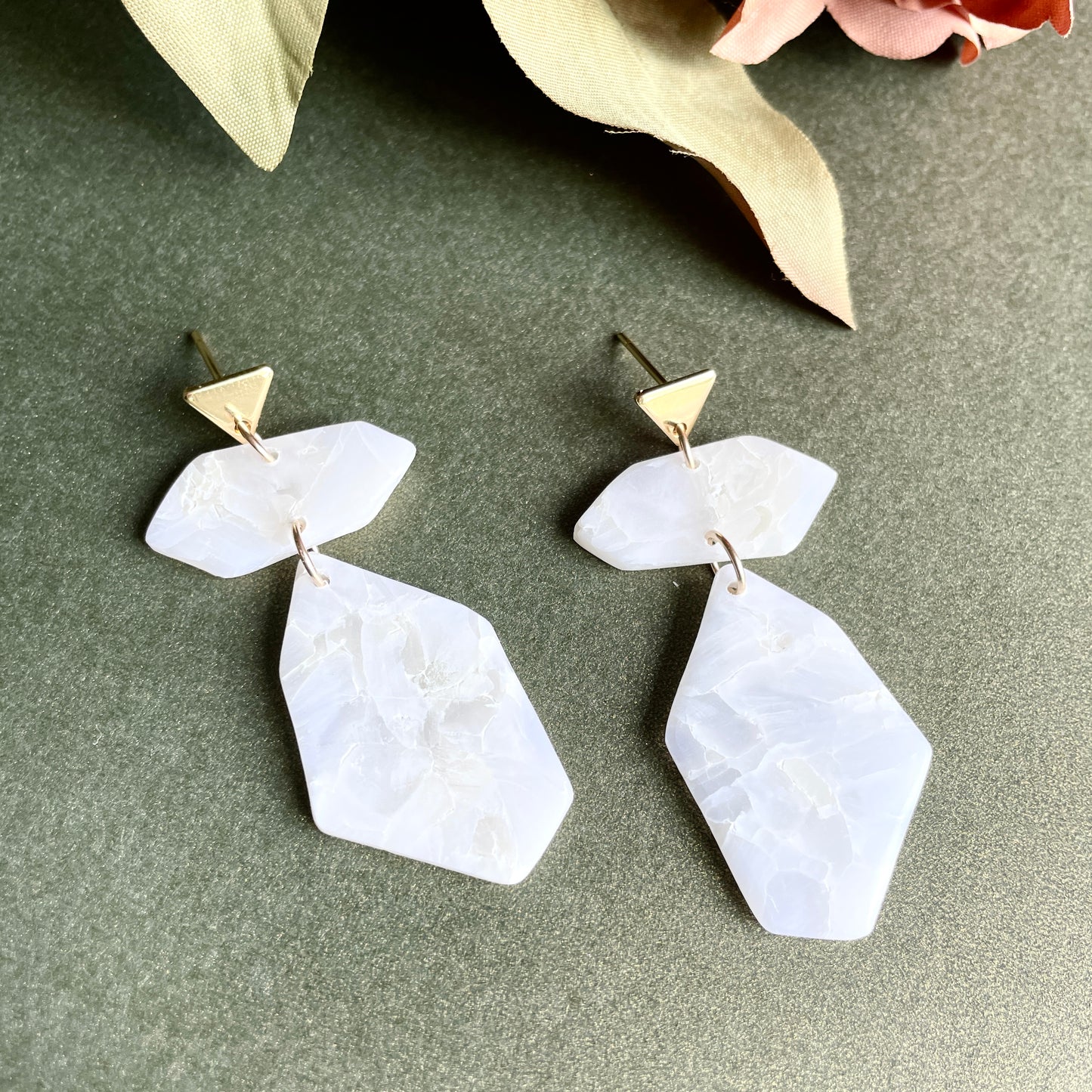 Milky White Agate
