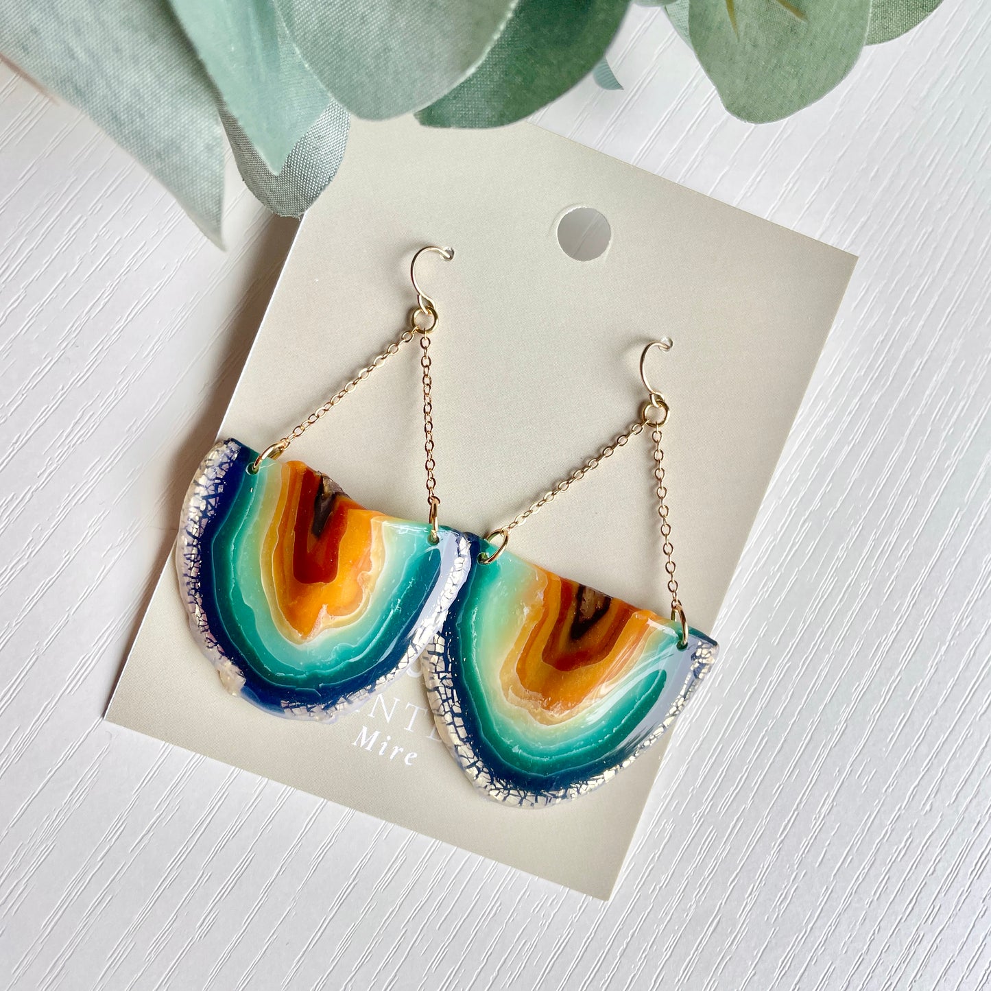 The Elemental Half Geode Slice