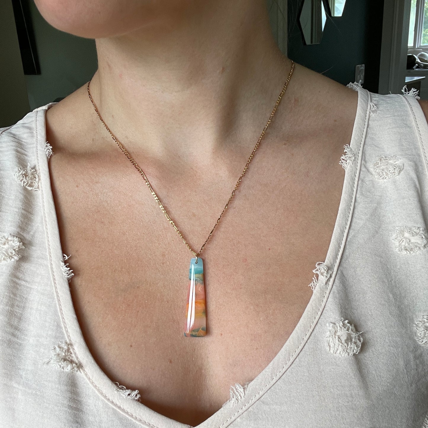 The Sunrise Quartz Necklace