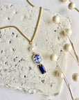 Indigo Porcelain Necklace