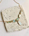 Opal Turquoise in Gold