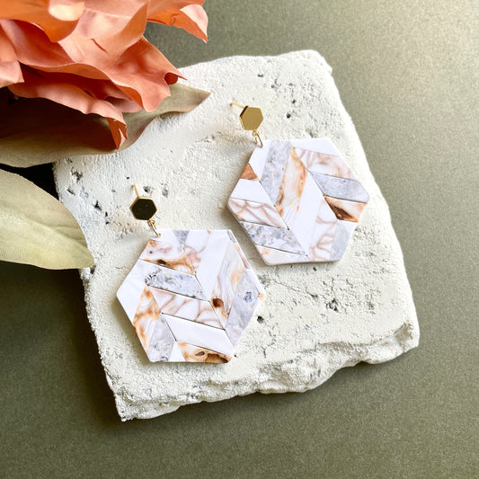 Neutral Herringbone Tile