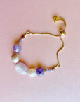 Amethyst | Kunzite | Pearl Bracelet
