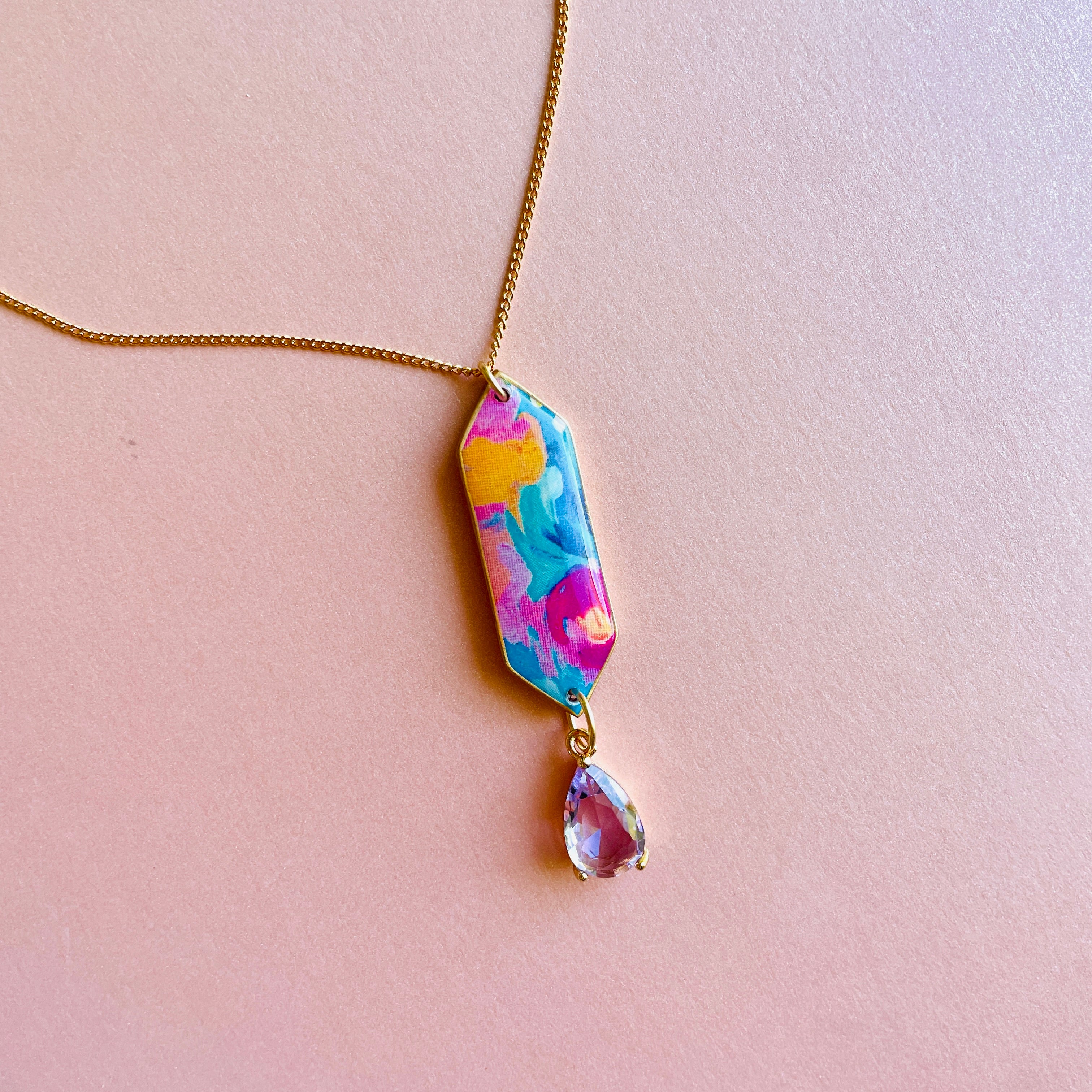 Vivid Mosaic Necklace – Minted Mire