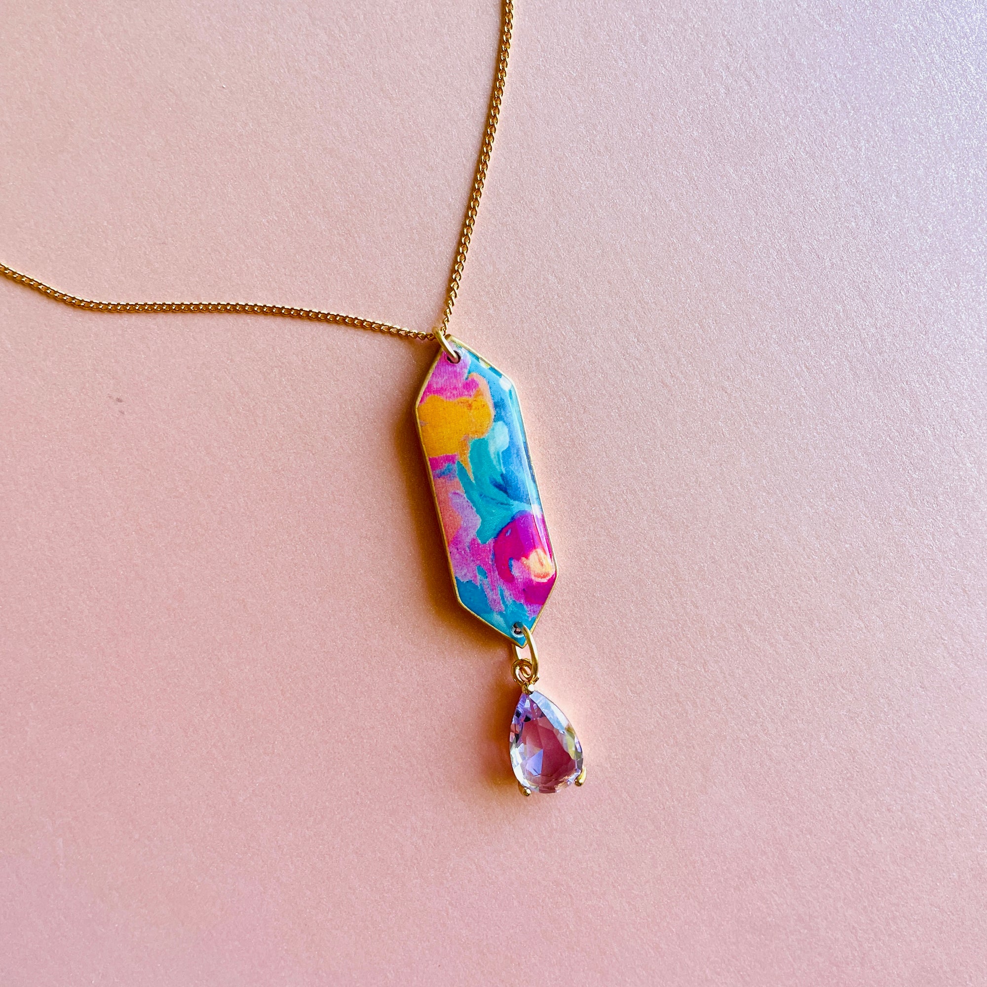 Vivid Mosaic Necklace