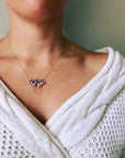 Saturniid Moth Necklace PREORDERS