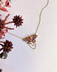 Saturniid Moth Necklace PREORDERS