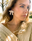 White & Copper Flora Bows PREORDERS